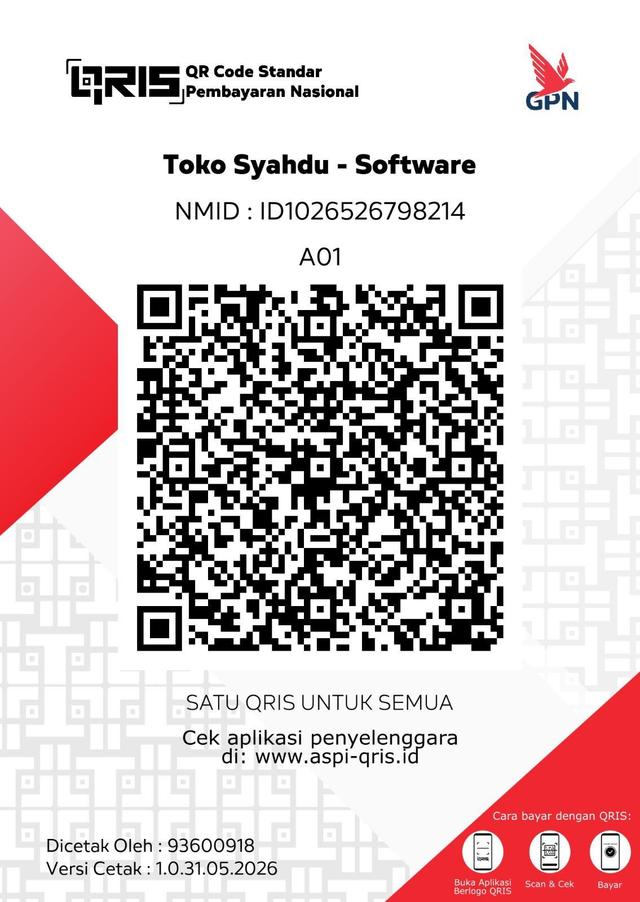 QRIS SyahduLab